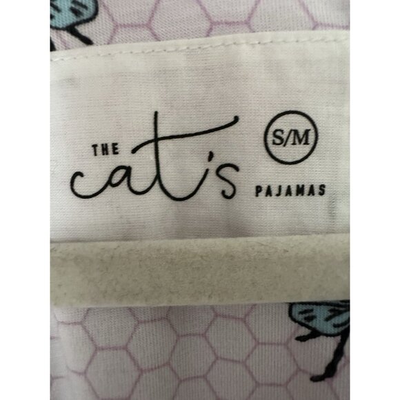 The Cat's Pajamas Queen Bee Robe Size Small / Med $136 Soft 100% Cotton Peru EUC - Picture 5 of 7